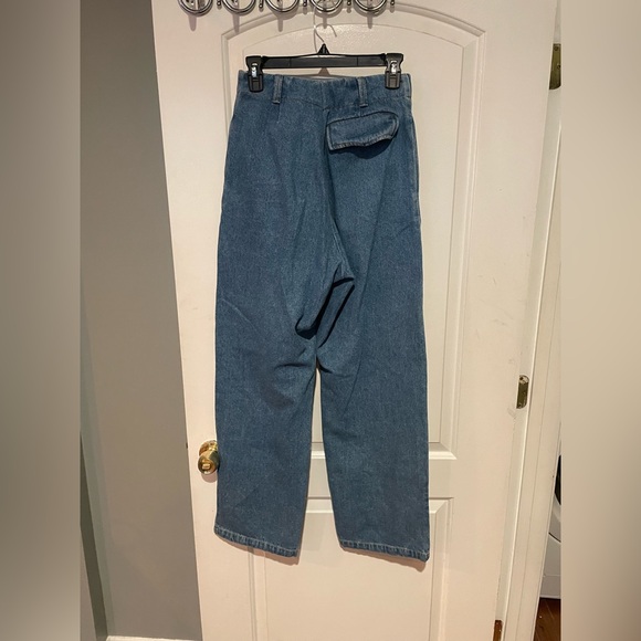 New! Girls Of Dust Guerilla Utility Vintage WWII Inspired Blue Jeans 👖 XS - Picture 6 of 9